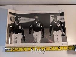 1987 Ken Griffey Jr Seattle Times Photograph 1st Day In Kingdome Harley Soltes