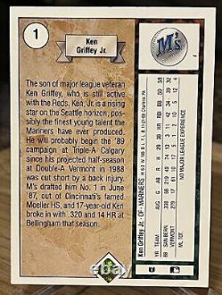 1989 Upper Deck #1 Ken Griffey Jr. Star Rookie Card Rc Seattle Mariners