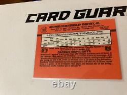 1990 Donruss Ken Griffey Jr. Seattle Mariners 365 Error card No period after INC