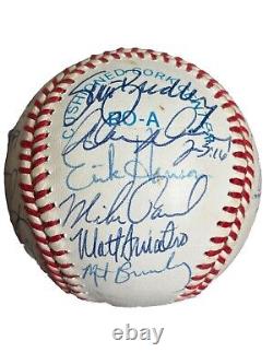 1990 Seattle Mariners Team Signed Baseball Early Career Ken Griffey Jr