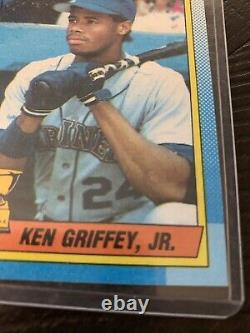 1990 Topps Ken Griffey Seattle Mariners #336 Baseball Card Error Card