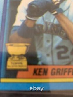1990 Topps Ken Griffey Seattle Mariners #336 Baseball Card Error Card