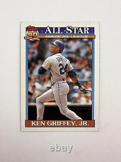 1991 Topps Ken Griffey Jr All-Star #392 Seattle Mariners. Valuable Card! RARE