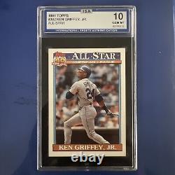 1991 Topps Ken Griffey Seattle Mariners #392 Baseball Card