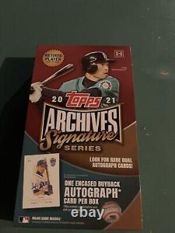 2021 Ken Griffey Jr. Topps Archives Signature Series Retired 1/1