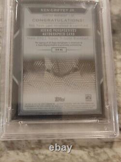 2021 Topps Tribute Ken Griffey Jr Iconic Perspectives 6/15 Auto