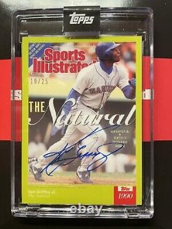 2021 Topps x Sports Illustrated 12A Ken Griffey Jr. Seattle On-Card Auto 19/25