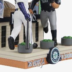 Julio Rodriguez & Ken Griffey Jr Seattle Mariners Then and Now Bobble NEW FOCO