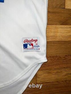 KEN GRIFFEY JR AUTHENTIC Rawlings SEATTLE MARINERS White Rookie Jersey 52 NWT