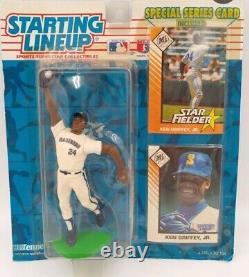 KEN GRIFFEY JR Seattle Mariners Starting Lineup 1993 Figure+ Special Cards