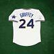 Ken Griffey Jr 1977 Seattle Mariners Cooperstown Men's Home Jersey With Team Patch