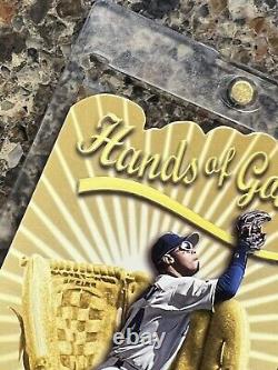 Ken Griffey Jr 1999 Topps HANDS OF GOLD Die-Cut Embossed Super Rare Gem Mint HOF
