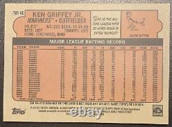 Ken Griffey Jr 2013 Topps 1972 Mini Patch Relic SP 9/25 Mariners #TMR-KG