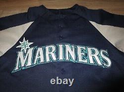 Ken Griffey Jr. #24 Seattle Mariners Limited Edition Majestic MLB Jersey SM S