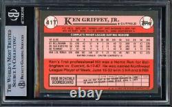 Ken Griffey Jr. Autographed 1989 Topps Traded Rookie Card #41T Seattle Mariners