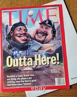 Ken Griffey Jr, Autographed Time Magazine, July 27, 1998