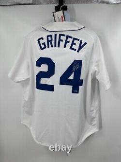 Ken Griffey Jr Seattle Mariners Autographed Signed Jersey Mitchell NESS Tristar