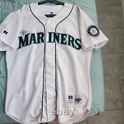 Ken Griffey Jr Seattle Mariners Jersey Diamond Collection 44 Russell Athletic