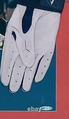 Ken Griffey Jr. Seattle Mariners Signed Batting Glove Display UDA #12/124