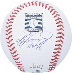 Ken Griffey Jr. Seattle Mariners Signed Hall of Fame Baseball & HOF 16 Insc