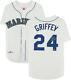 Ken Griffey Jr. Seattle Mariners Signed Throwback Mitchell & Ness Jersey Withinsc