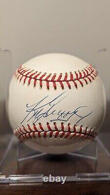 Ken Griffey Jr. Seattle Mariners Sweet Spot Autographed OAL Baseball JSA