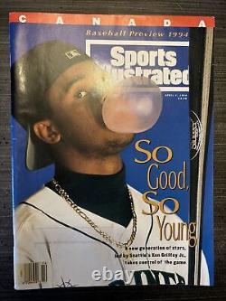 Ken Griffey Jr Sports Illustrated April 4, 1994 CANADA Issue Rare eBay 1/1