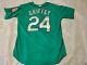 Mlb Majestic Cool Base Seattle Mariners Ken Griffey Jersey Sz Large Embroidered