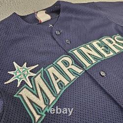 Majestic Seattle Mariners Ken Griffey Jr Diamond Collection Jersey Mens Medium