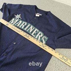 Majestic Seattle Mariners Ken Griffey Jr Diamond Collection Jersey Mens Medium