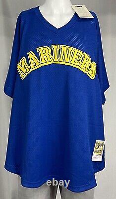 New Ken Griffey Jr 4XL Seattle Mariners Cooperstown Collection Baseball Jersey