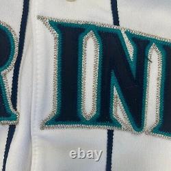 Russell Seattle Mariners Ken Griffey Jr Embroidered Diamond 52 VTG Jersey