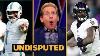Undisputed Skip Bayless Reacts Ravens Are 3 5 Point Favorites At Home Over The Dolphins
