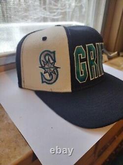 Vintage Ken Griffey Jr. Seattle Mariners Starter Hat Snapback