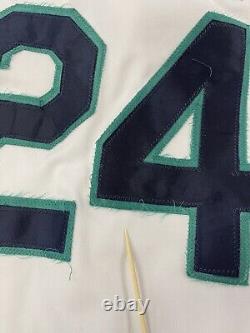 Vintage Seattle Mariners Ken Griffey Jr Authentic Russell Jersey Size 56 90s MLB